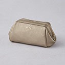 Gold Boxy Pouch - Large