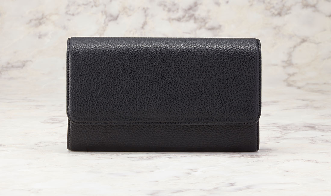 Black (no logo) 29 Pockets Wallet Bag